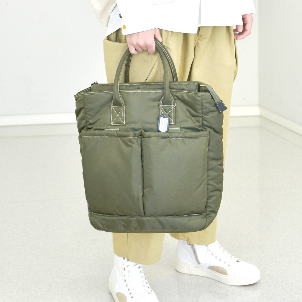 COOME NYLON BAG カーキ 【公式通販】 COOME NYLON BAG カーキ 【公式通販】