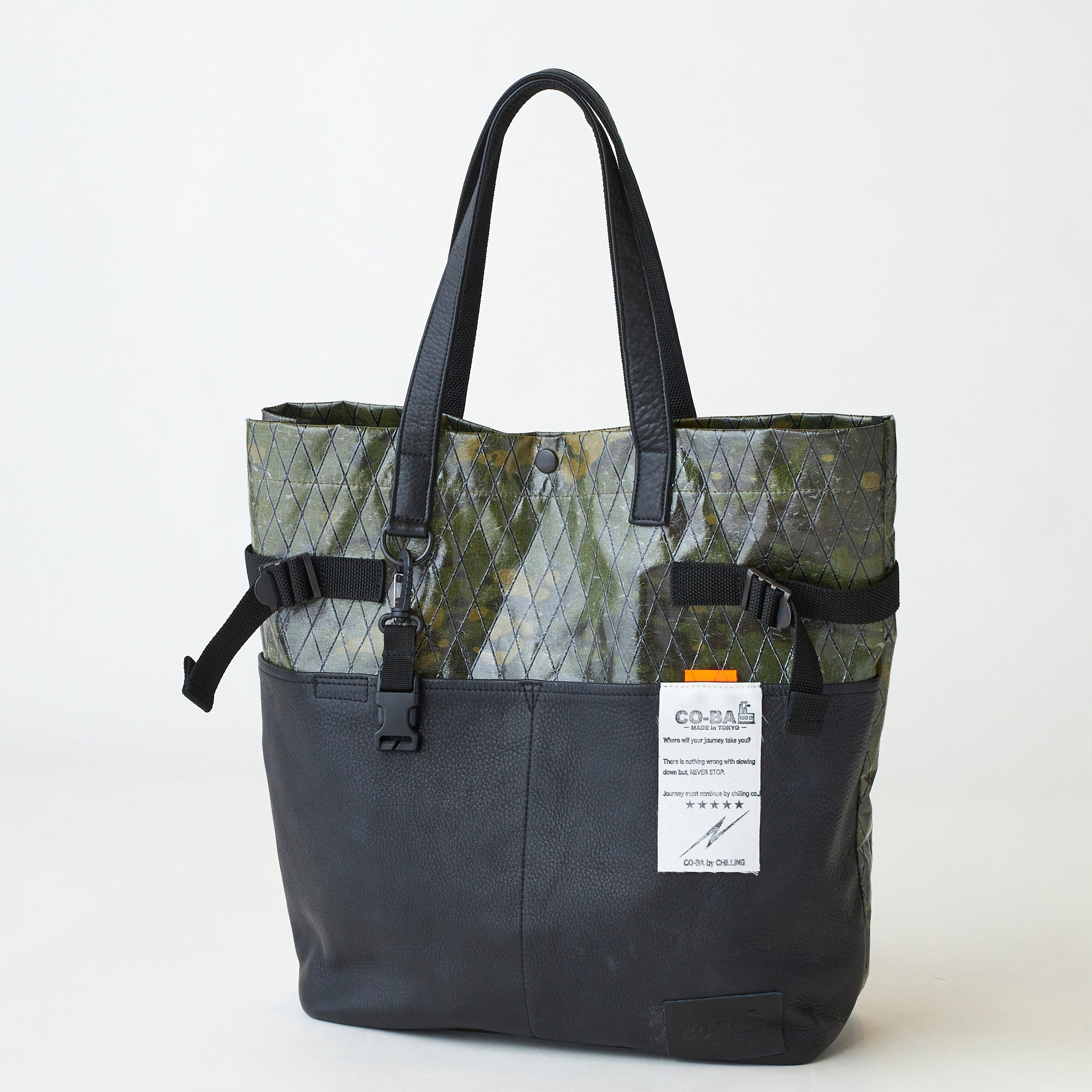 CO-BA | XPAC x LEATHER TOTE BAG | コーバ Xパック x レザー CO-BA | XPAC x LEATHER TOTE BAG | コーバ Xパック x レザー